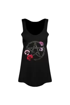 Image of Floral Pentagram Floaty Vest