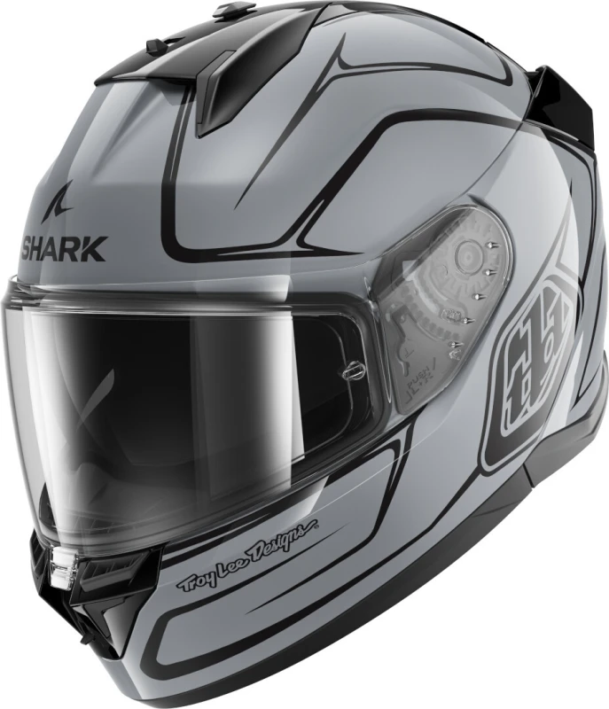 Image of Shark D-Skwal 3 Drone Helmet, black-silver, Size M for Men