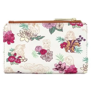 Image of Loungefly Disney Princess Floral Aop Wallet