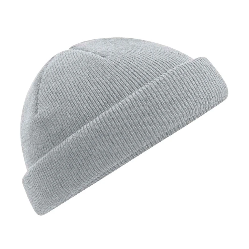 Image of Beechfield Beechfield Men Fisherman Beanie in Light Grey Light Grey One Size Male 5059958683914