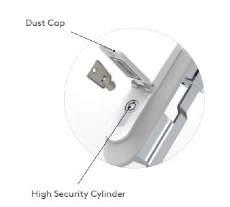 Image of Lanview WK2 lck key for RCCV002.