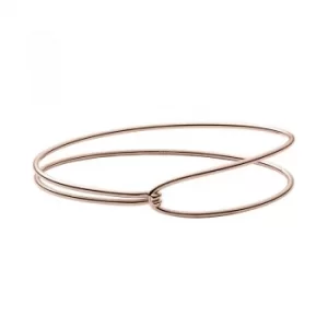 Image of Ladies Skagen Rose Gold Plated Anette Bangle