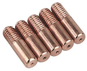 Image of Genuine SEALEY MIG951 Contact Tip 0.6mm TB14 Pack of 5