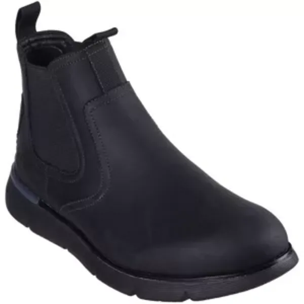 Image of Skechers Mens Augustino Paulo Chelsea Boots UK Size 12 (EU 47.5) Black SKE2346-BBK-12