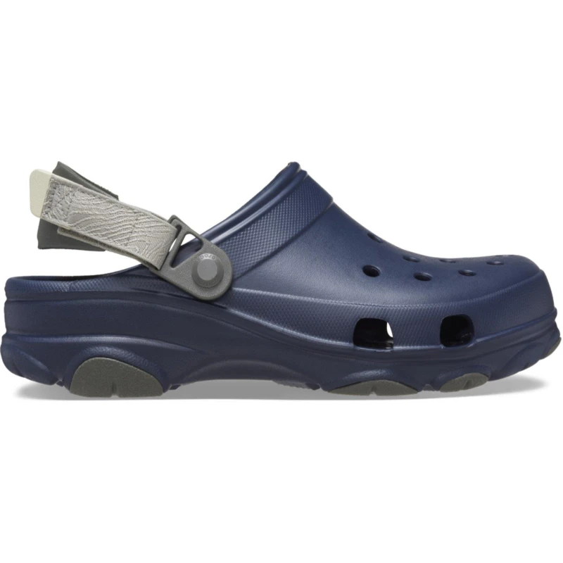 Image of Crocs Unisex All-Terrain Clogs Navy / Dusty Olive W7/M6