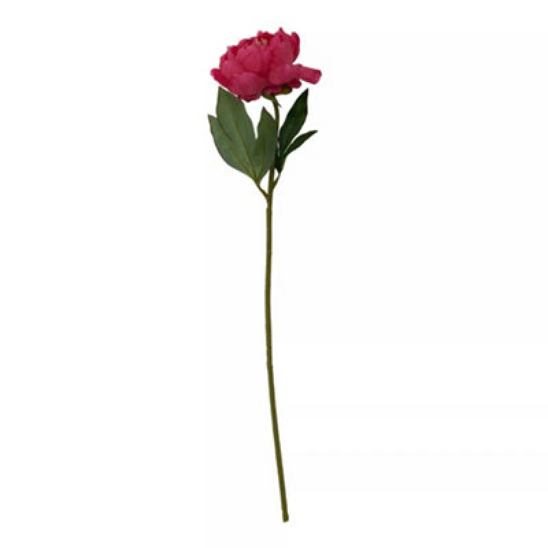 Image of Premier Housewares Fiori Artificial flowers Peony Stem Flower - 65cm Pink