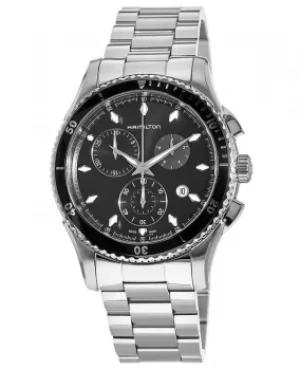 Image of Hamilton Jazzmaster Seaview Chrono Quartz Mens Watch H37512131 H37512131