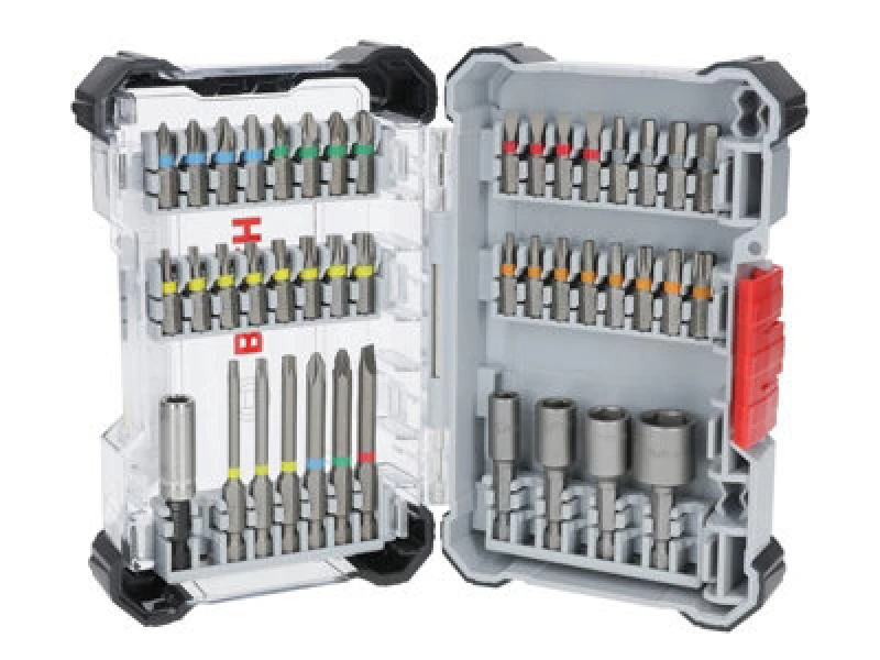Image of Bosch 2.607.017.723 Extra Hard Screwdriver Bit Set, 43 Piece Bpa607017723