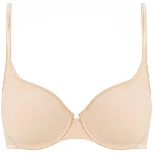Image of Maison Lejaby Nuage pur invisible contour demi cup bra - Nude