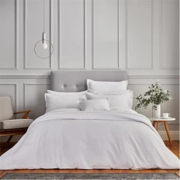 Image of Bedeck of Belfast Muro Duvet Cover - White