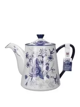 Image of Blue Rose 4 Cup Tea Pot