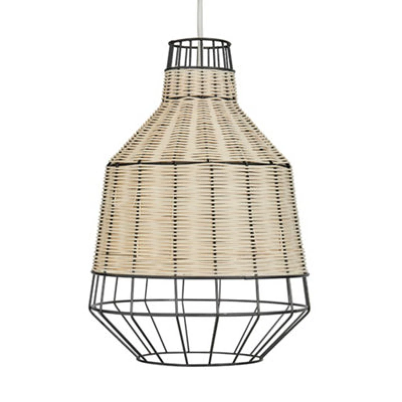 Image of ValueLights Natural Ceiling Pendant Shade Natural unisex