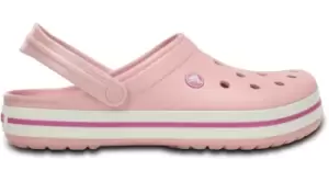 Image of Crocs Crocband Clogs Unisex Pearl Pink / Wild Orchid W9/M8