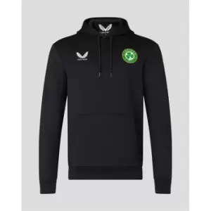 Image of Castore Ireland Hooded Top Senior 2023 - Black