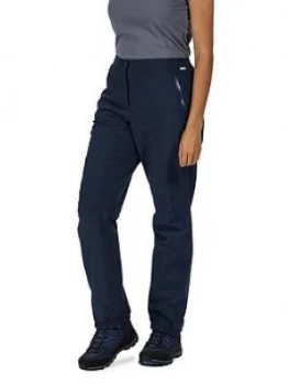 Image of Regatta Highton Overtrousers - Black , Navy, Size S, Women
