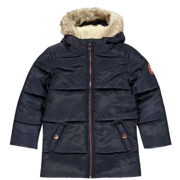 Image of Gelert Storm Parka Jacket Infant Girls - Navy