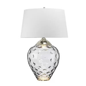 Image of Samara Large Table Lamp Smoke-tinted Glass