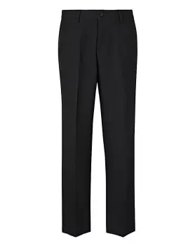 Image of Farah Black Anti Stain Trouser 31in