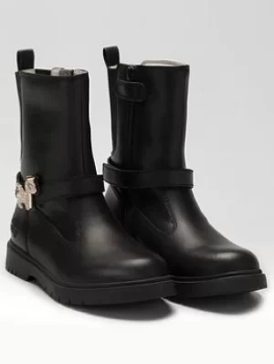Image of Lelli Kelly Kalla Unicorn Boots, Black, Size 11 Younger