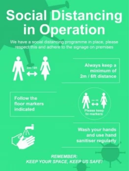 Image of Distancing in operation-RPVC (600x800mm)