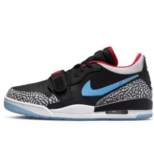 Image of jordan AIR JORDAN LEGACY 312 LOW, BLACK/WOLF GREY-VALOR Blue