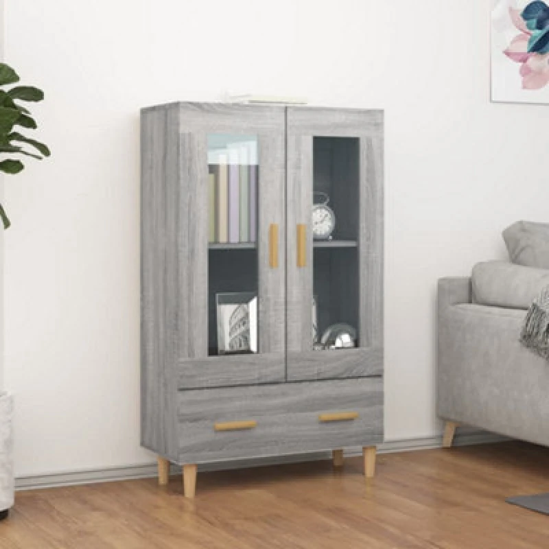 Image of VIDAXL Highboard Grey Sonoma 70x31x115cm Engineered Wood Vidaxl 8720287085850