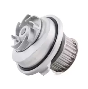 Image of RIDEX Water pump 1260W0019 Engine water pump,Water pump for engine OPEL,CHEVROLET,DAEWOO,ZAFIRA B (A05),Astra H Caravan (A04),Zafira A (T98)