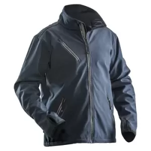 Image of Leipold+Dohle Softshell jacket, dark blue, size XXL