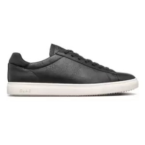 Image of Clae Bradley Low Leather Trainers - Black