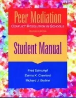 Image of Peer Mediation Student Manual by Fred Schrumpf