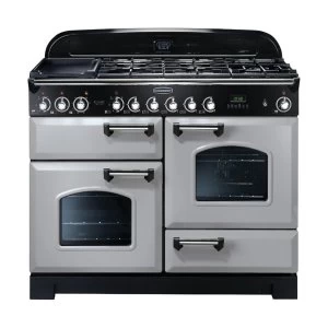 Image of Rangemaster 100650 CDL110DFFRP-C Classic Deluxe 110cm Dual Fuel Cooker in Royal P-C