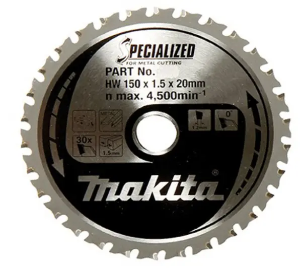 Image of Makita B-47036 circular saw blade 15cm B-47036