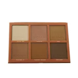 Image of Sigma BeautySculpt Highlight + Contour Palette (3x Contour, 3x Highlight) 27.48g/0.98oz