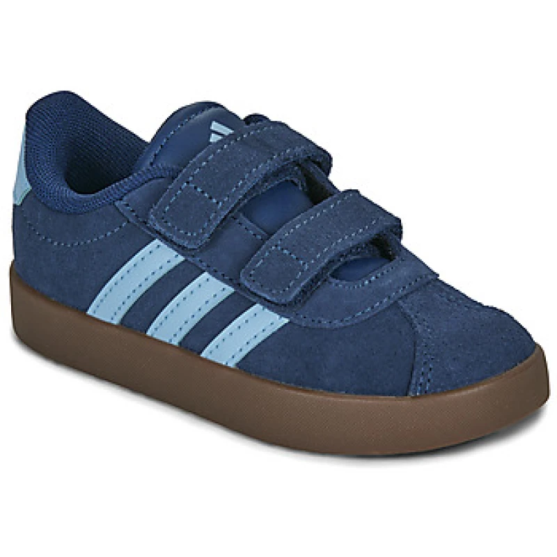 Image of adidas VL COURT 3.0 CF I boys's Children's Shoes (Trainers) in Blue