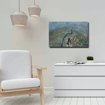 Image of 45702019C - 052 Multicolor Decorative Canvas Painting