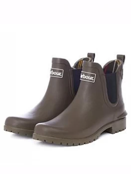 Image of Barbour Wilton Ankle Wellington - Olive , Olive, Size 7, Women