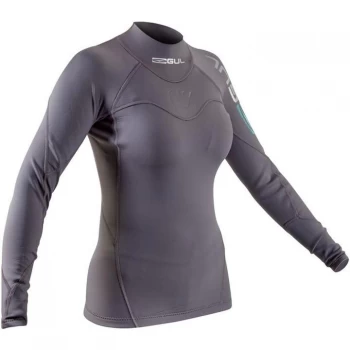 Image of Gul Cz Ladies 1MM Fl Thermo Top - GREY