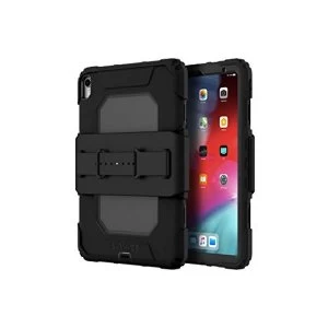 Image of Griffin Survivor All Terrain for iPad Pro 11 (2018) with Hand Strap (Black) GIPD-002-BLK