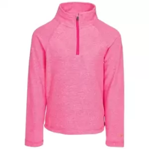 Image of Trespass Girls Meadows AT100 Airtrap Half Zip Fleece Top 11-12 - Chest 30' (Chest 76.5cm)