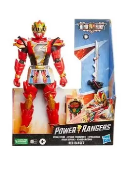 Image of Power Rangers Dino Fury Spiral Strike Red Ranger