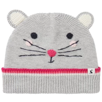 Image of Joules Girls Chummy Character Knitted Hat 3-7 Years