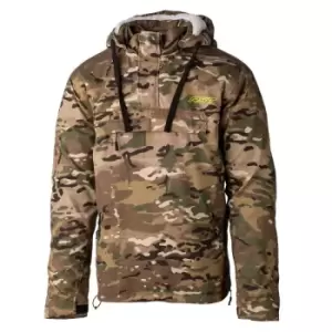 Image of RST Loadout 1 4 Zip Ce Mens Textile Hood Camouflage Brown 44