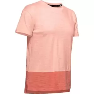 Image of Under Armour Charged Cotton T-Shirt Womens - Pink