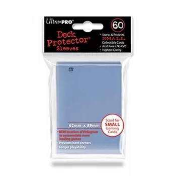 Image of Ultra Pro Clear Small Deck Protectors - 60 Cards