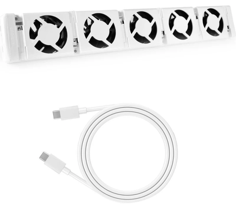 Image of VYBRA Radboost Pro-5 Radiator Booster Fan - Extension Set, White 5060663690715