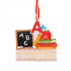 Image of Personalisable Teacher Ornament