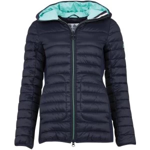 Image of Barbour Womens Saltburn Quilted Jacket Dark Navy 14