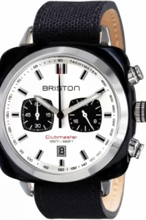 Image of Unisex Briston Clubmaster Sport Acetate Chronograph Watch 15142.SA.BS.2.LSB