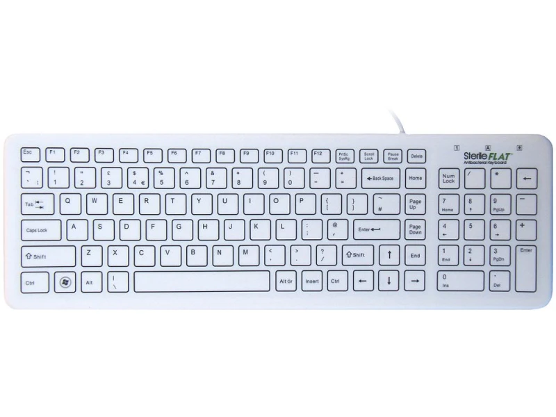 Image of SterileFLAT Antibacterial SterileFlat Medical Keyboard