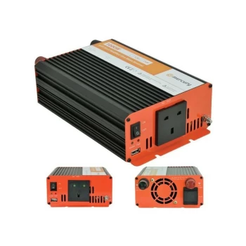 Image of 652.104UK 1000w Power Inverter 12v 230v Soft Start Pure Sine Wave - Mercury